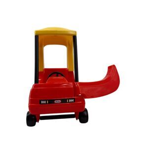 Little Tikes Dollhouse Miniature Cozy Coupe Car for dolls VTG